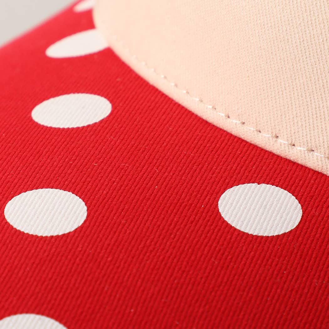 BIG POLKA DOT Brim Two-Tone Trucker Hat