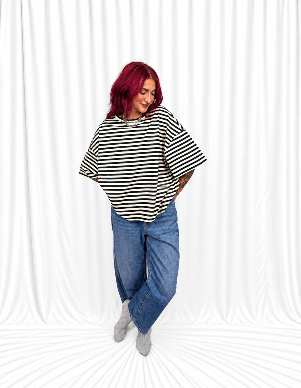The Off Duty Stripe Tee
