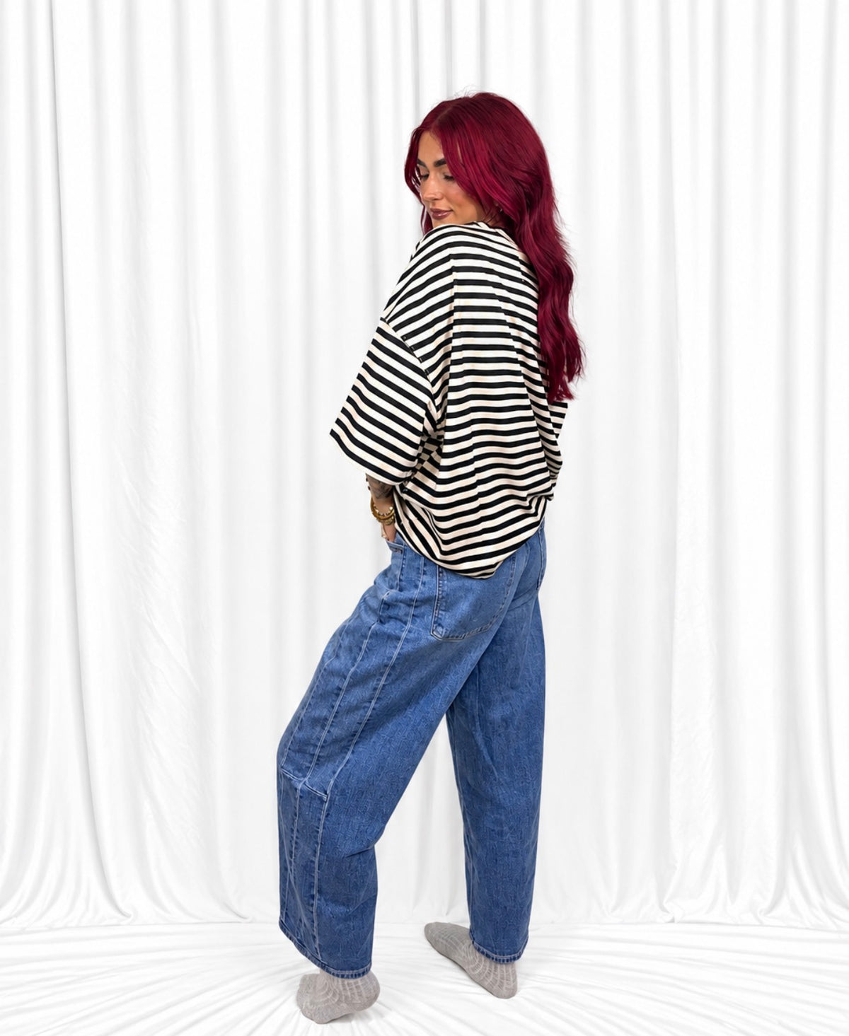 The Off Duty Stripe Tee