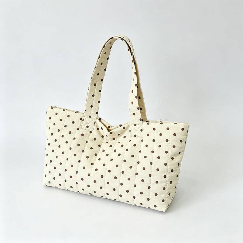 The Everyday Polka Dot Tote Bag