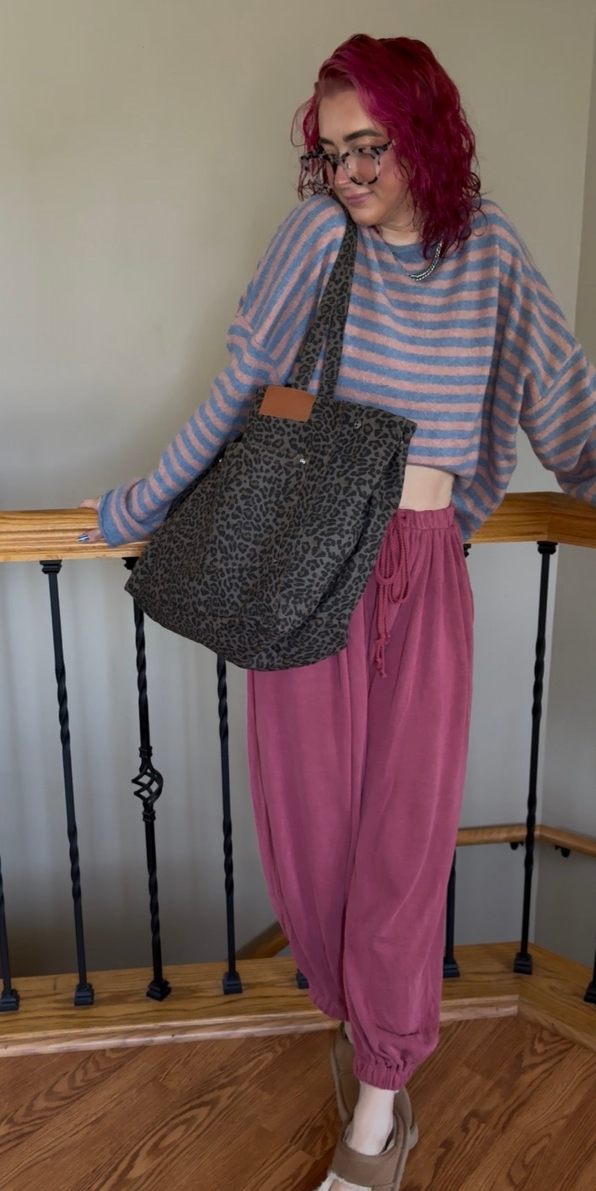 The Everyday Leopard Tote