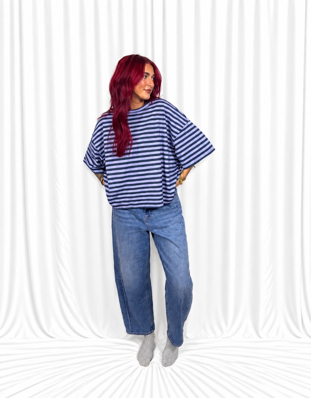 The Off Duty Stripe Tee