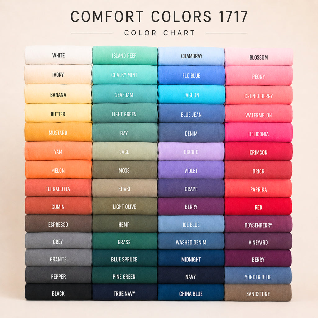 The Custom Comfort Colors T-Shirt