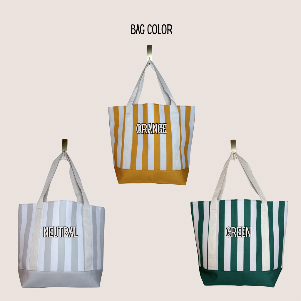 The Classic Stripe Tote