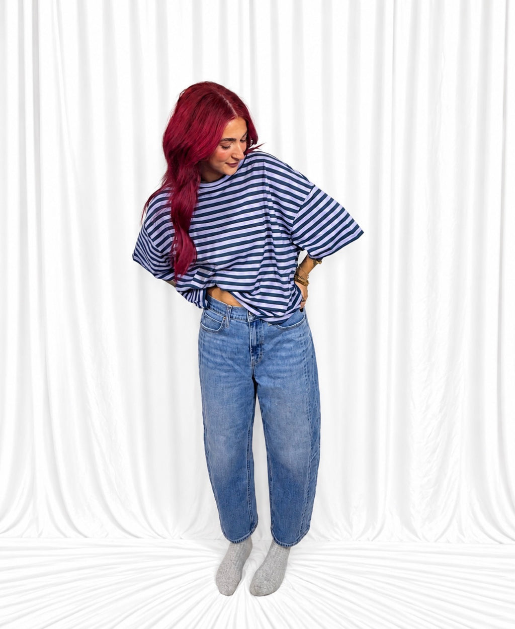 The Off Duty Stripe Tee