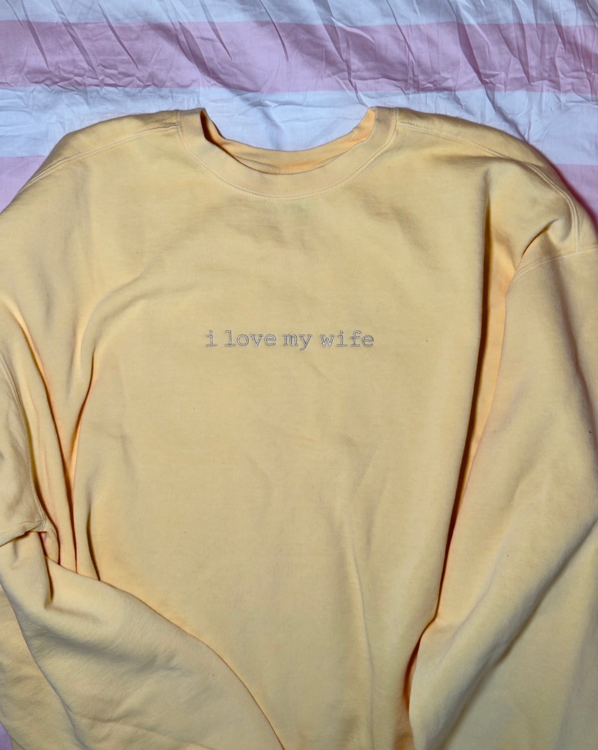 I love my wife