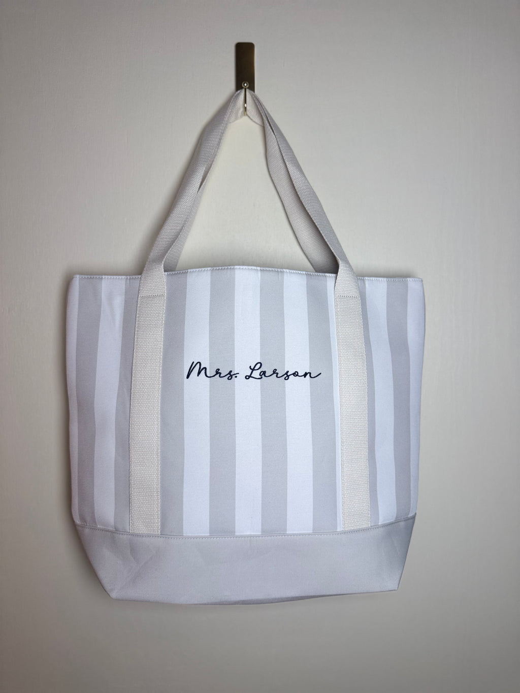 The Classic Stripe Tote