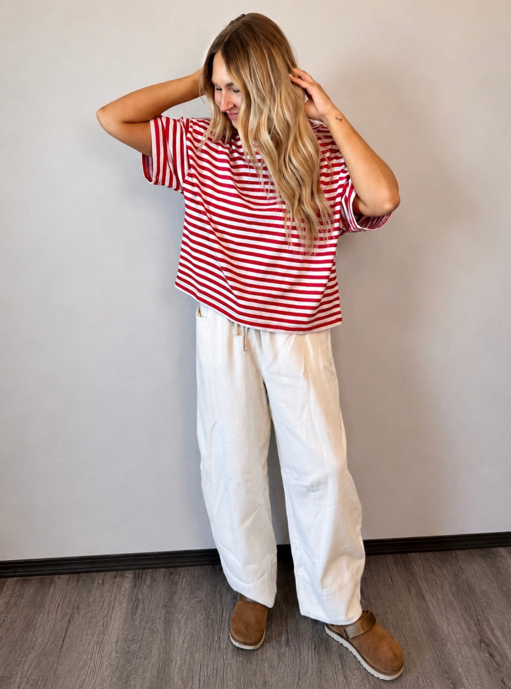 The Off Duty Stripe Tee