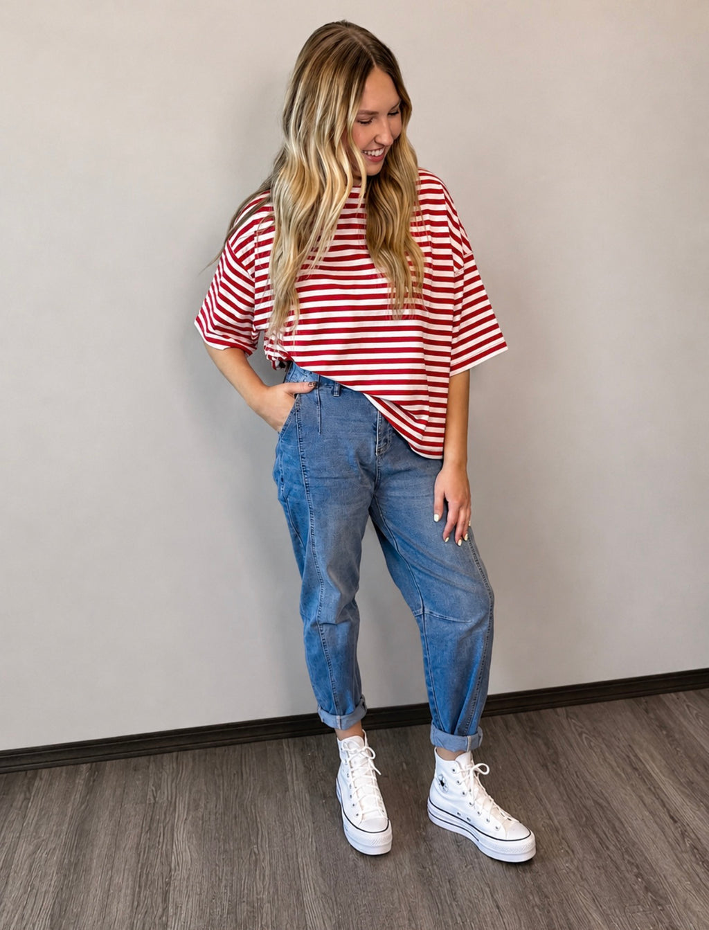 The Easy Days Barrel Jean
