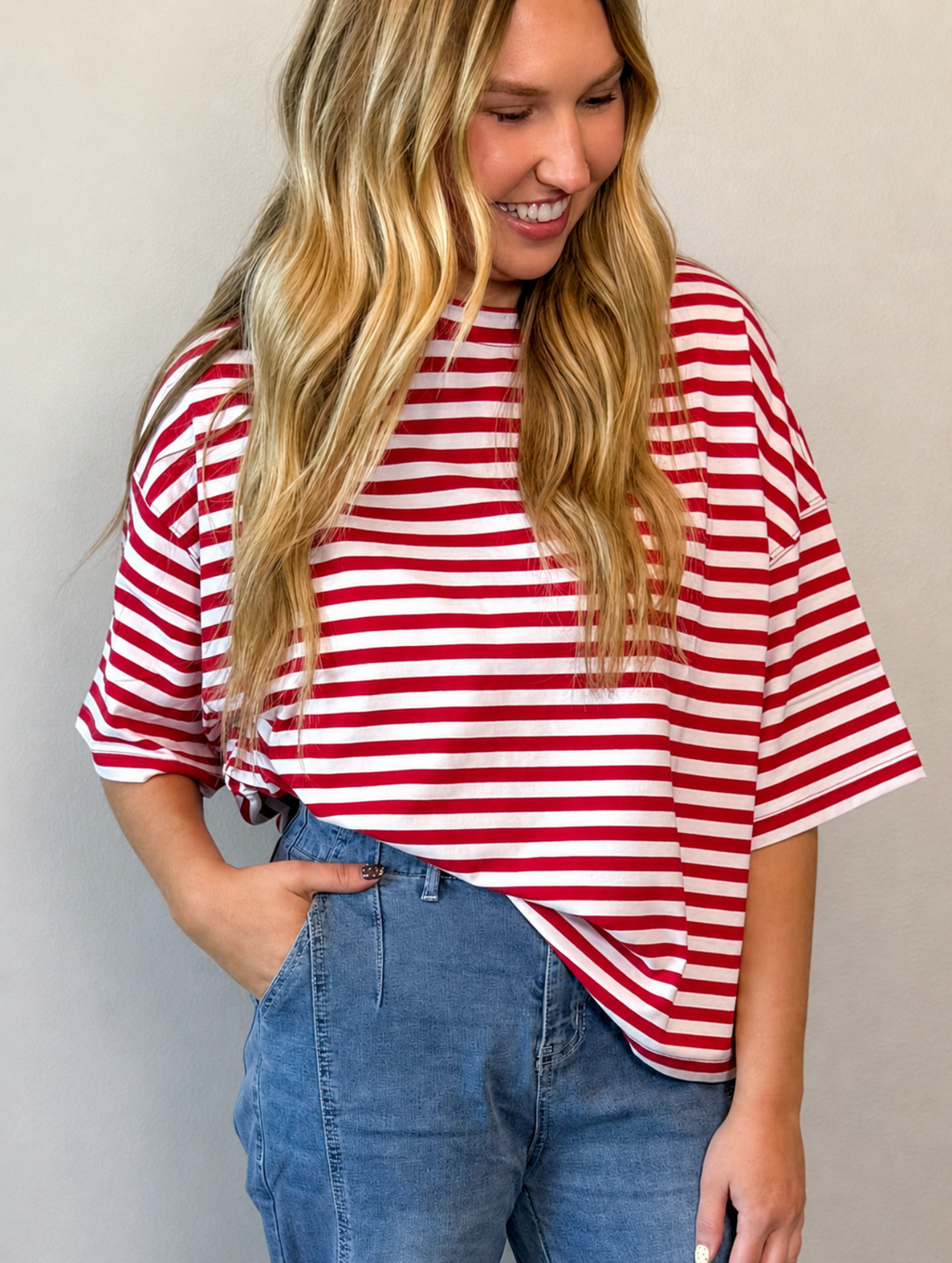 The Off Duty Stripe Tee