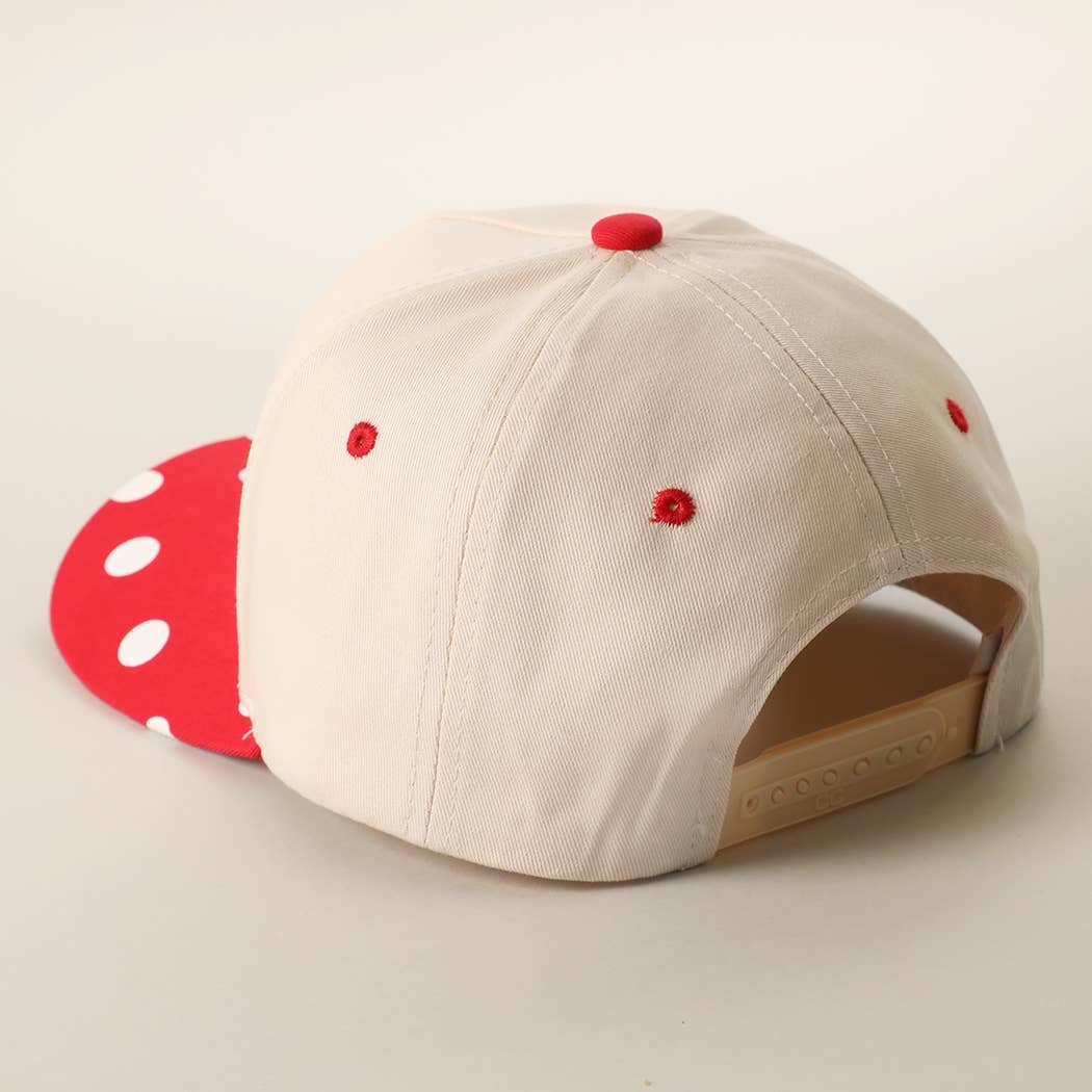 BIG POLKA DOT Brim Two-Tone Trucker Hat